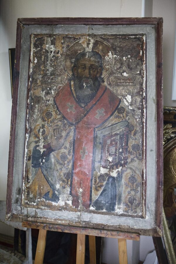 Iconostasi del 1650 dalla Chiesa della Discesa dello Spirito Santo a Rohatyn. - immagine 3